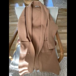 MANGO Camel Coat Ringo XXS-XS fits size 2-4 oversized